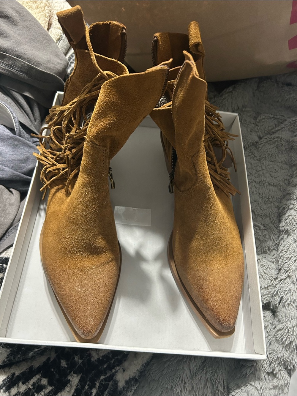 Steve Madden Laramie western ankle boots size 11